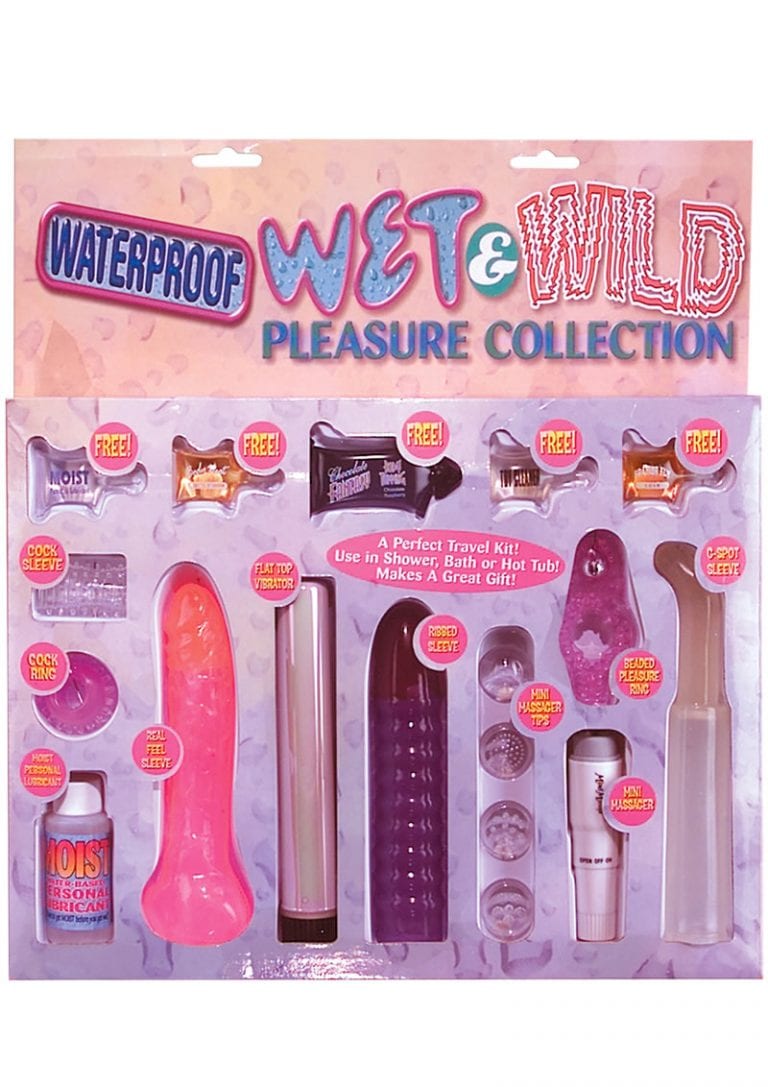 Wet and Wild Pleasure Vibrating Sleeve Collection