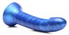 7 inch Metallic Silicone massager- Blue