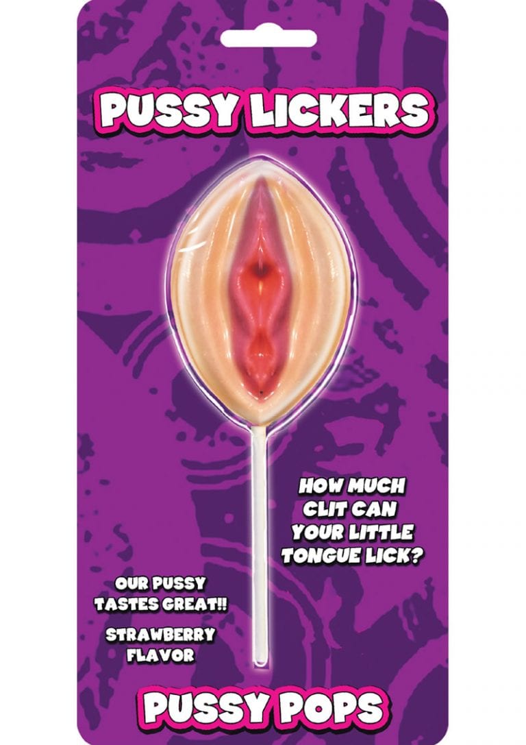 Pussy Lickers Pussy Pops Strawberry