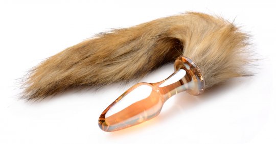 Fox Tail Glass Plug