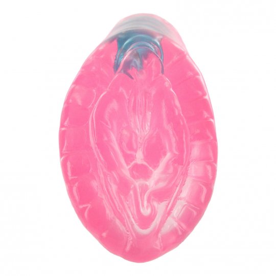 Pink Beaded Pussy Stroker