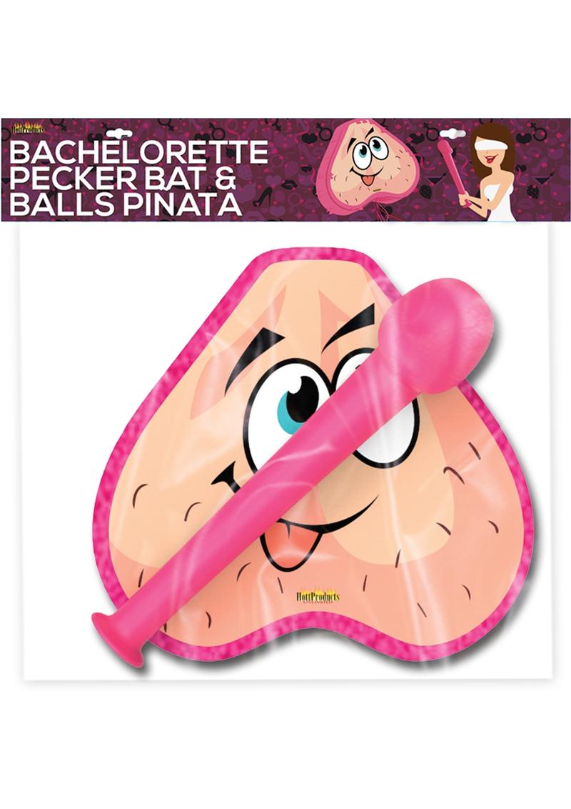Pecker Party Pinata and Bat