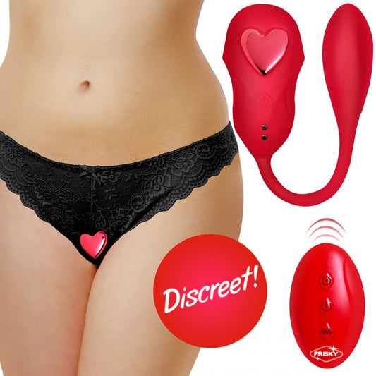 Double Love Connection Silicone Panty Vibe with remote