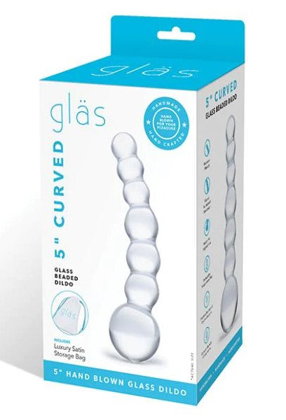 Glas 5 inches Curved Beaded