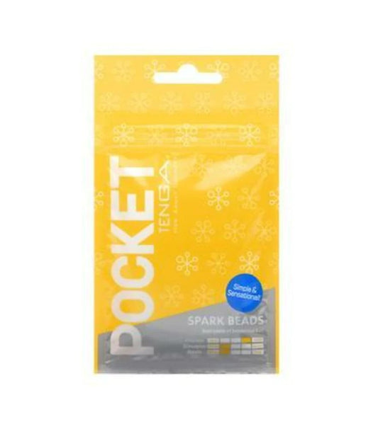 Tenga Pocket Masturbator Sleeve Spark Beads