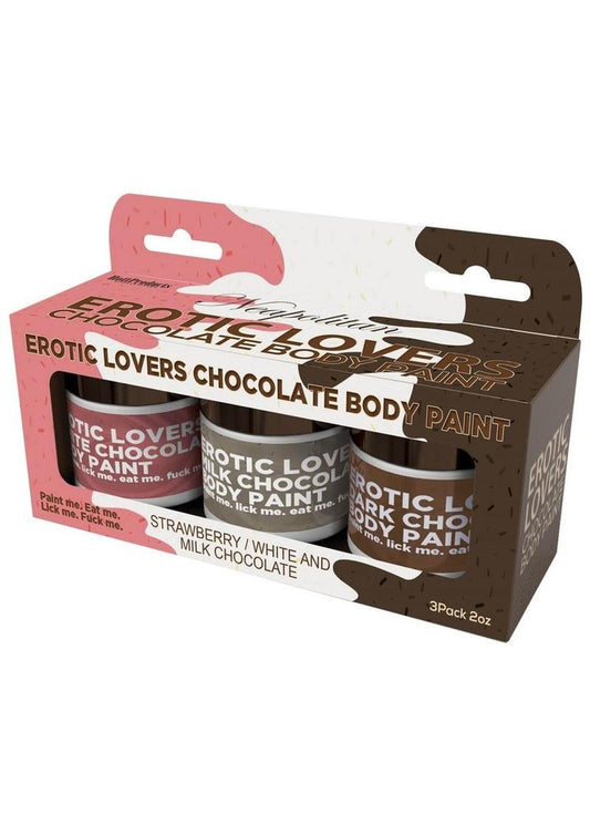 Edible Chocolate Body Paints